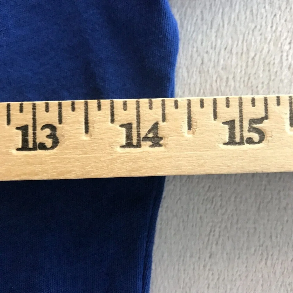 NWT Nike Texas Rangers T-Shirt Womens Small V-Neck MLB Short Sleeves Blue Red - Picture 4 of 6